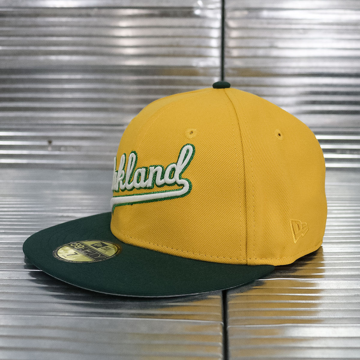 NEW ERA - Oakland Athletics Spring Training 59Fifty Gold/Green
