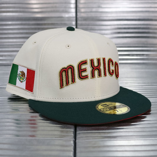 NEW ERA - Mexico 2023 WBC 59Fifty Chrome White/Green