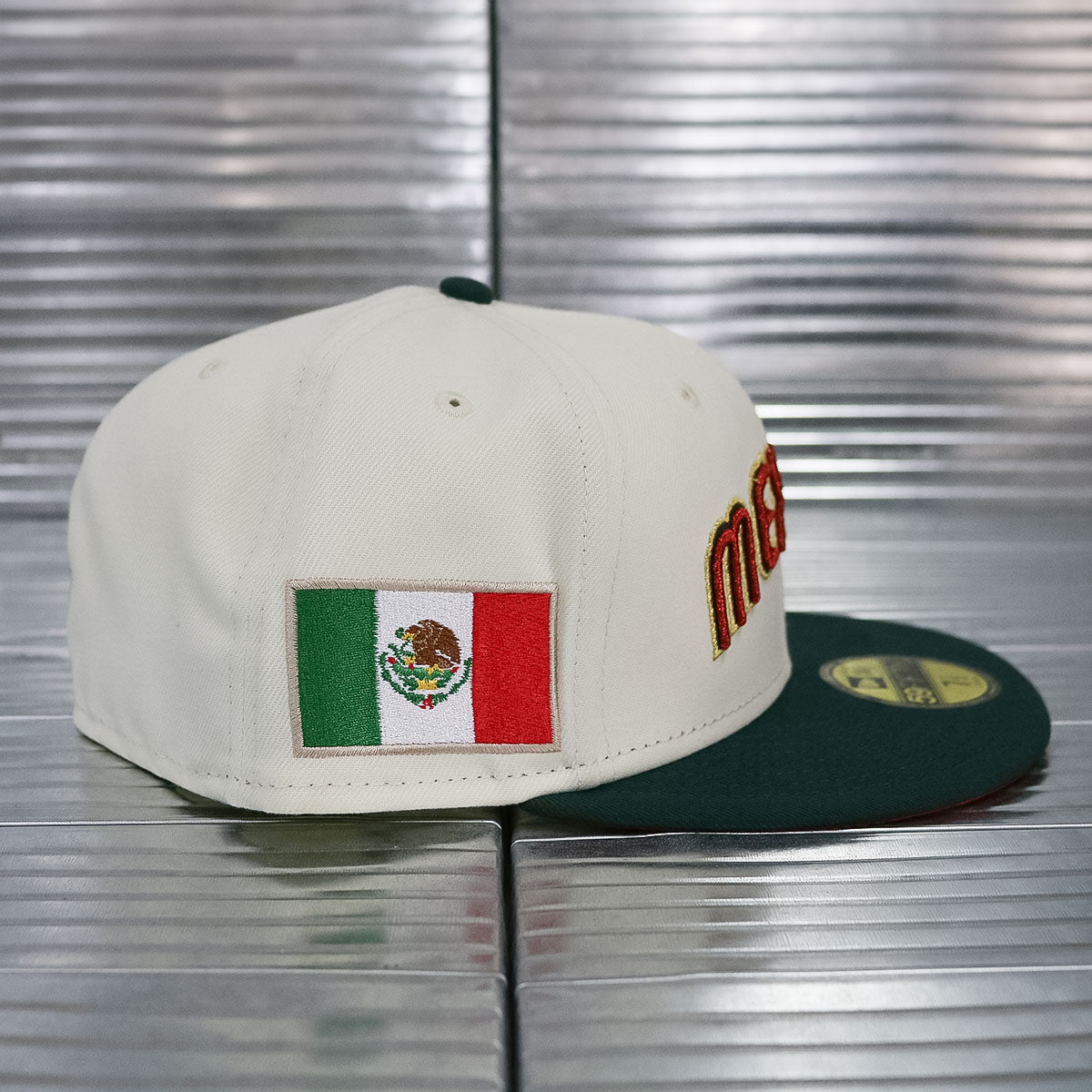 NEW ERA - Mexico 2023 WBC 59Fifty Chrome White/Green