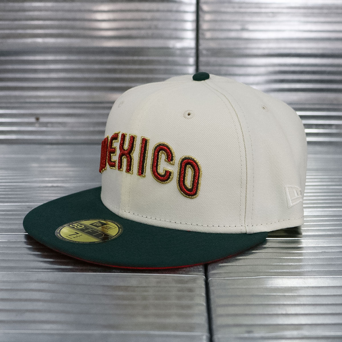 NEW ERA - Mexico 2023 WBC 59Fifty Chrome White/Green