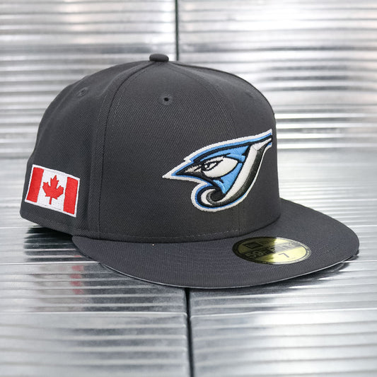 NEW ERA - Toronto Blue Jays Canada Flag Patch 59Fifty Graphite