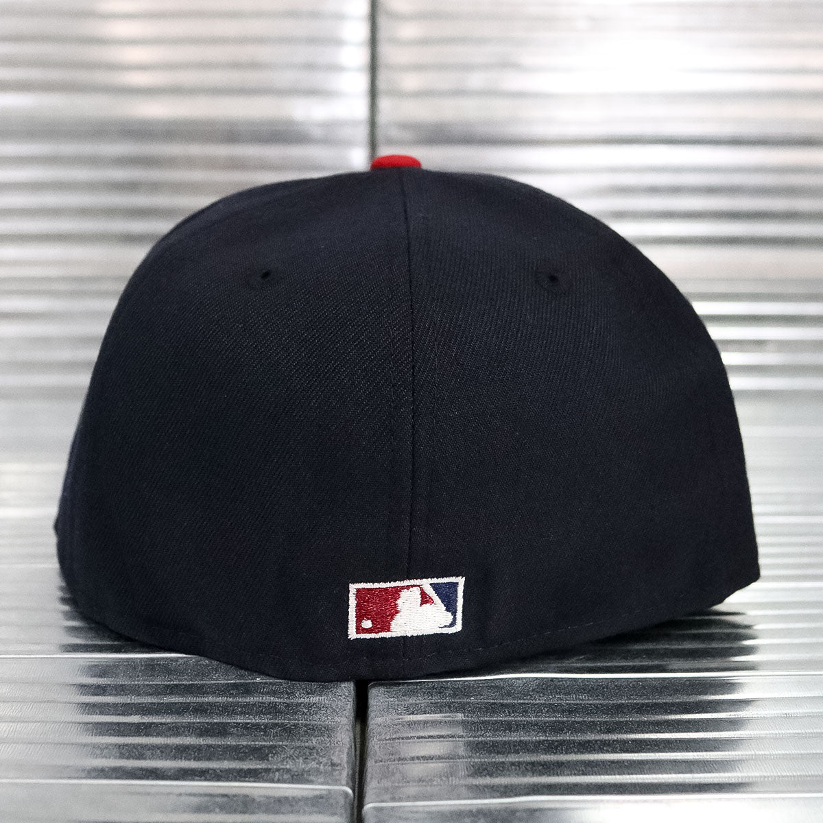 NEW ERA - Cleveland Indians 100 Seasons 59Fifty Navy/Scarlet Red
