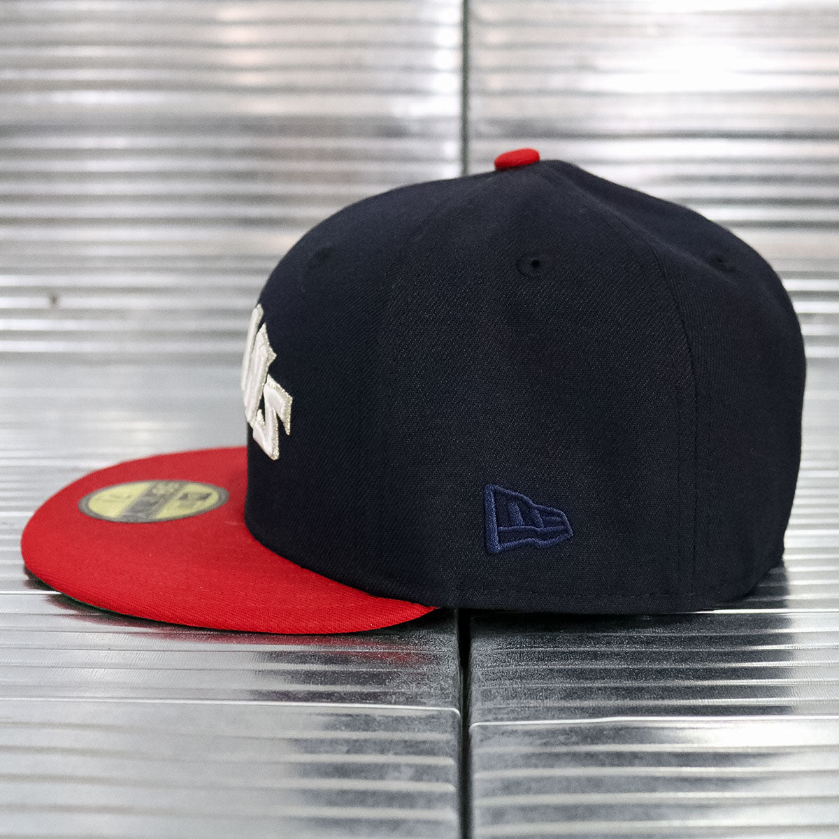 NEW ERA - Cleveland Indians 100 Seasons 59Fifty Navy/Scarlet Red