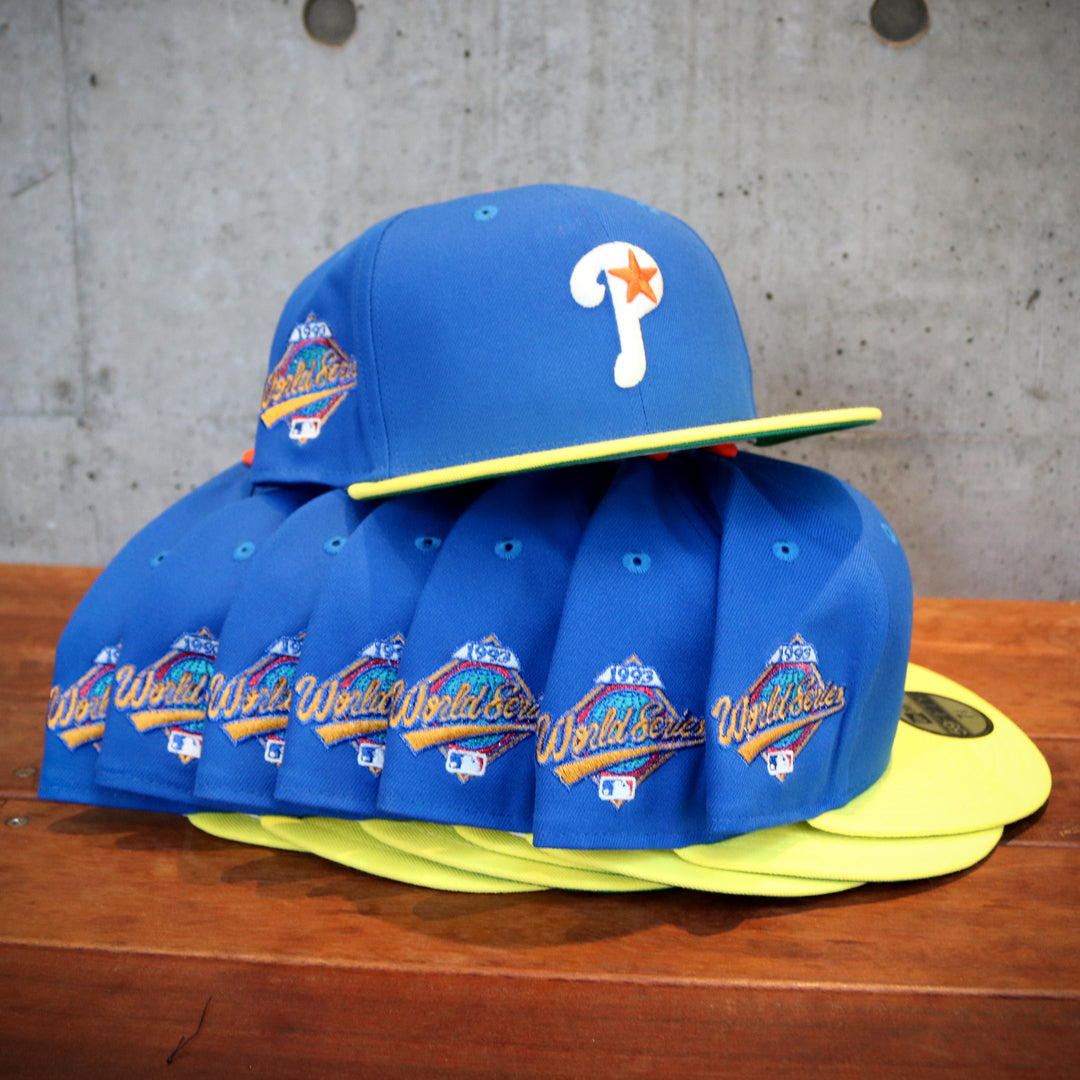 NEW ERA - Philadelphia Phillies 1993 World Series 59FIFTY BLUE/YELLOW