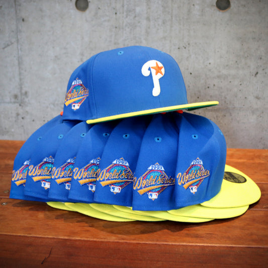 NEW ERA - Philadelphia Phillies 1993 World Series 59FIFTY BLUE/YELLOW