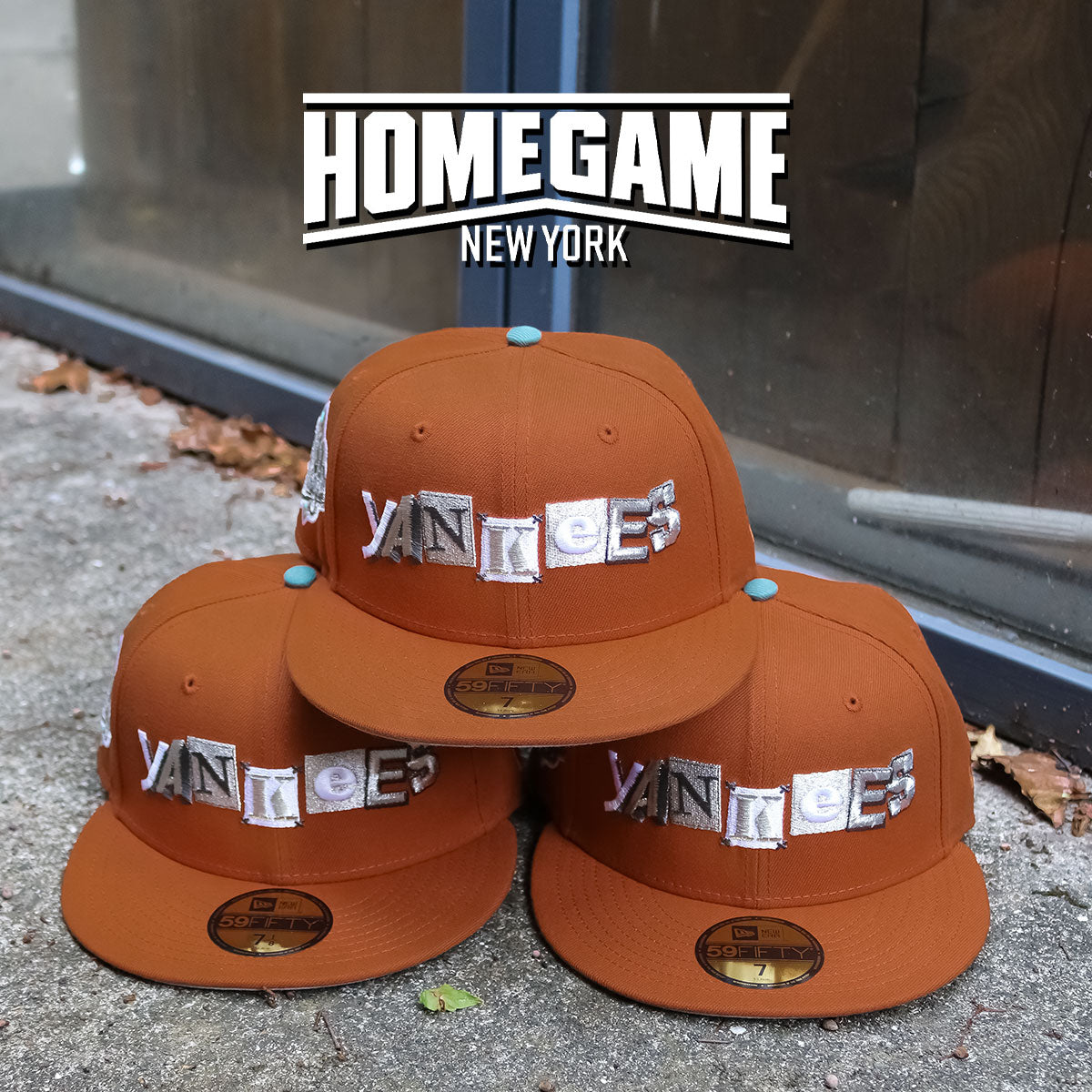 New Era - New York Yankees 1999 World Series 59FIFTY Rust Orange