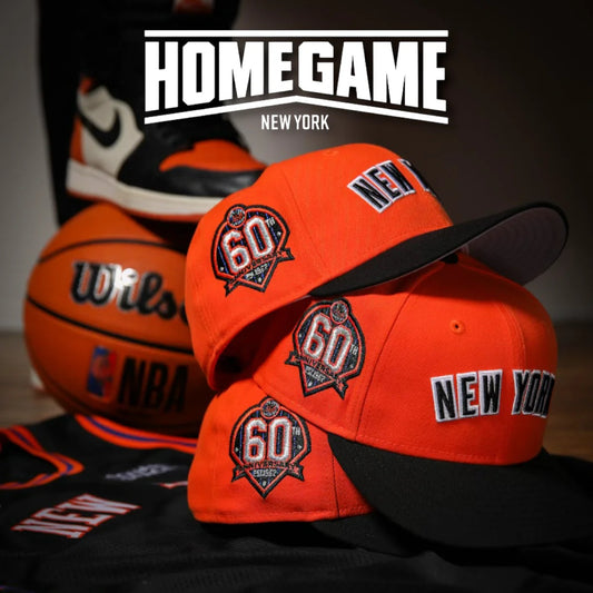 New York Mets 60TH ANNIVERSARY ORANGE/BLACK 59FIFTY