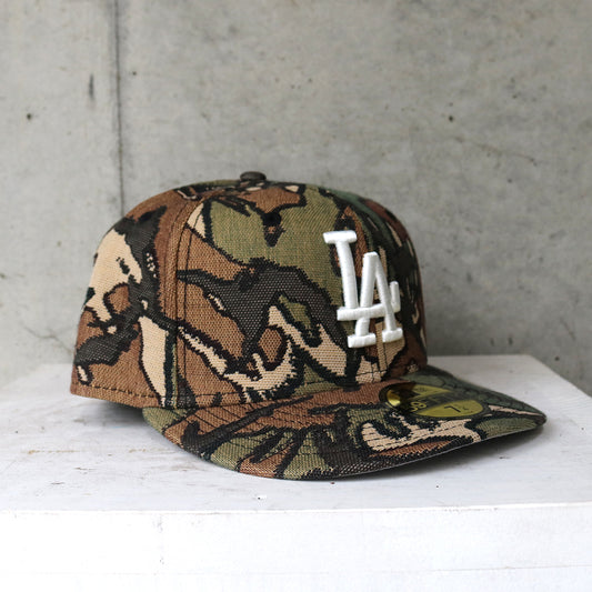 NEW ERA - Los Angeles Dodgers 59Fifty Three Looms Jaquard Camo 【60772934】