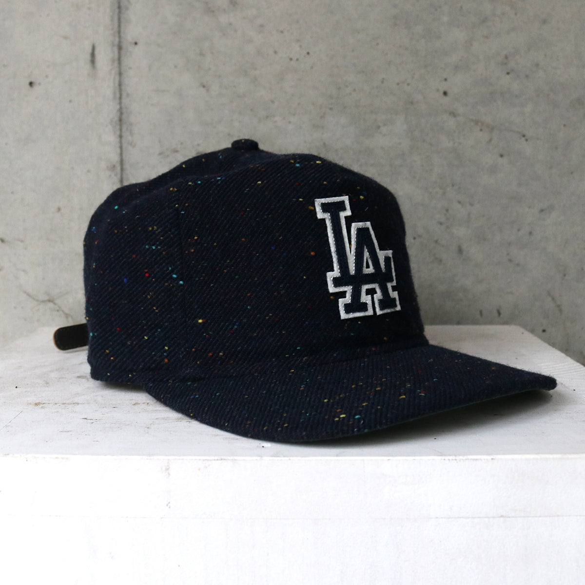NEW ERA - Los Angeles Dodgers 19Twenty Three Looms Speckled Wool  Navy 【60772998】