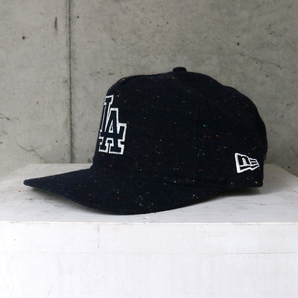 NEW ERA - Los Angeles Dodgers 19Twenty Three Looms Speckled Wool  Navy 【60772998】