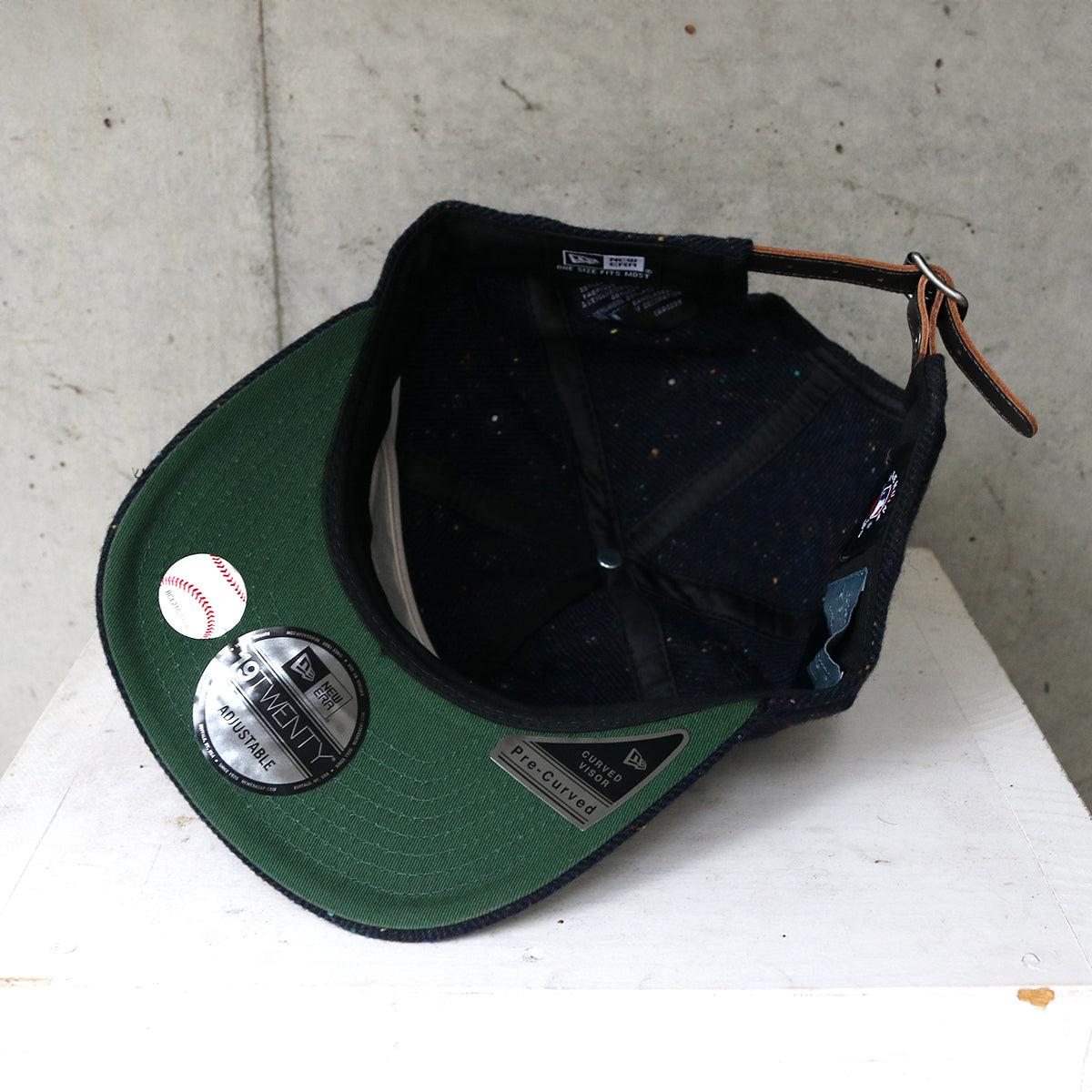 NEW ERA - Los Angeles Dodgers 19Twenty Three Looms Speckled Wool  Navy 【60772998】