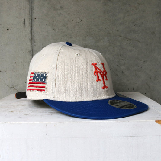 NEW ERA - New York Mets  RC 9Fifty Americana Hrbon White/Blue【60772892】