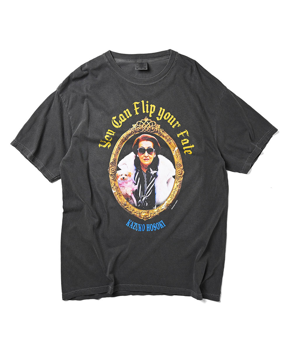 細木数子 KAZUKO HOSOKI LEGENDARY RAP TEES TYPE4【KH004】