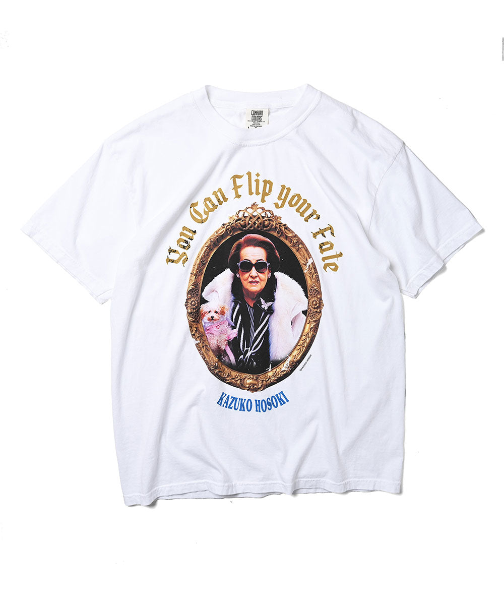 細木数子 KAZUKO HOSOKI LEGENDARY RAP TEES TYPE4【KH004】