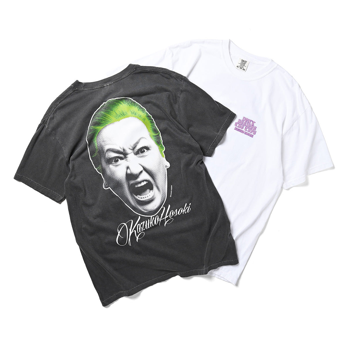 細木数子 KAZUKO HOSOKI LEGENDARY RAP TEES TYPE7【KH007】