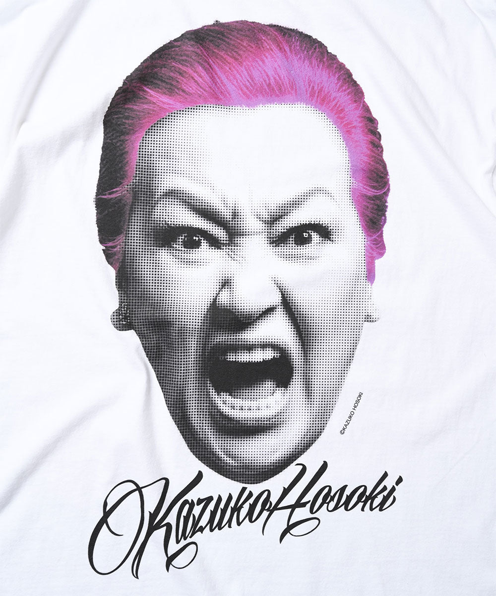 細木数子 KAZUKO HOSOKI LEGENDARY RAP TEES TYPE7【KH007】