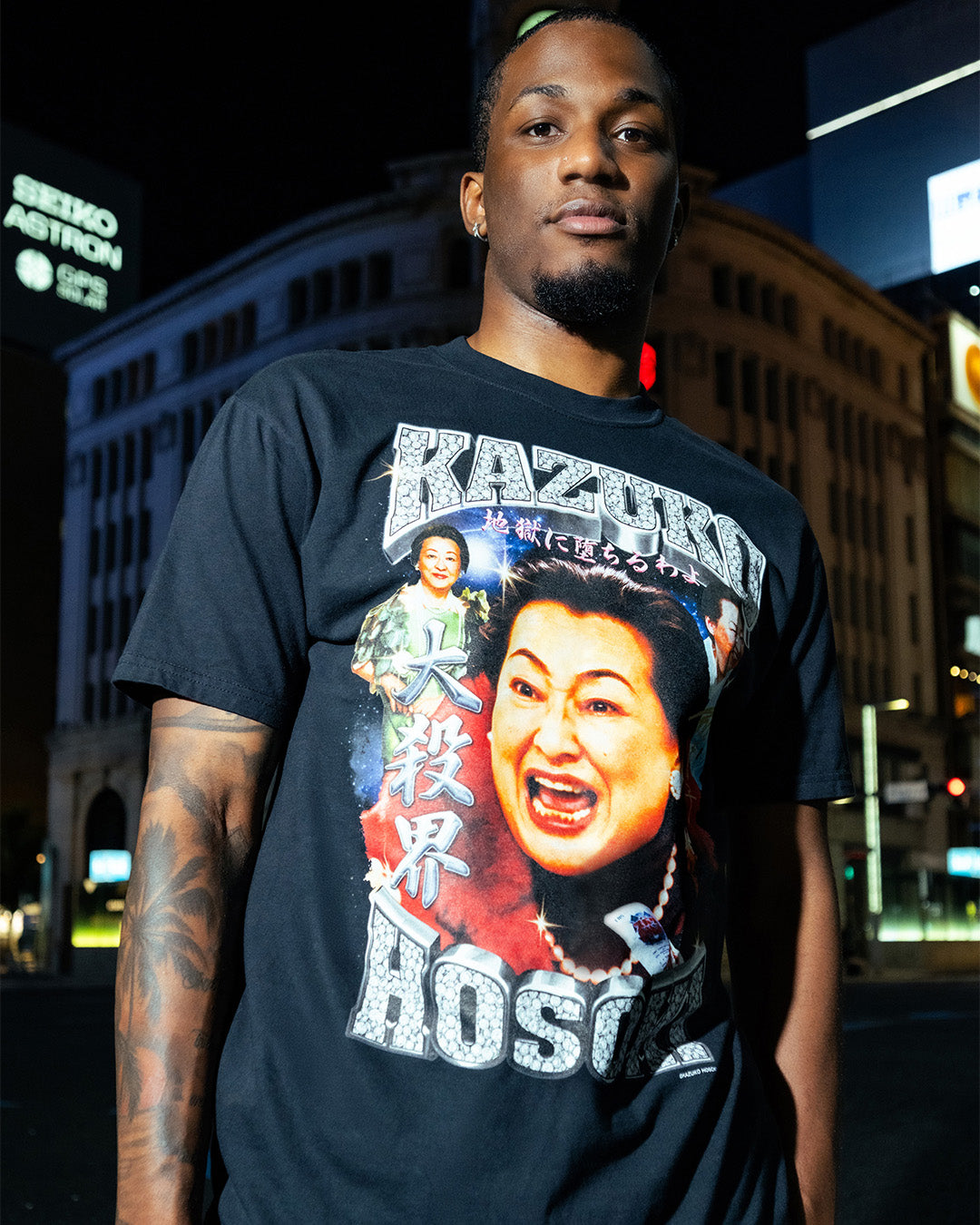 受注販売：7月中旬頃より順次発送】KAZUKO HOSOKI LEGENDARY RAP TEES