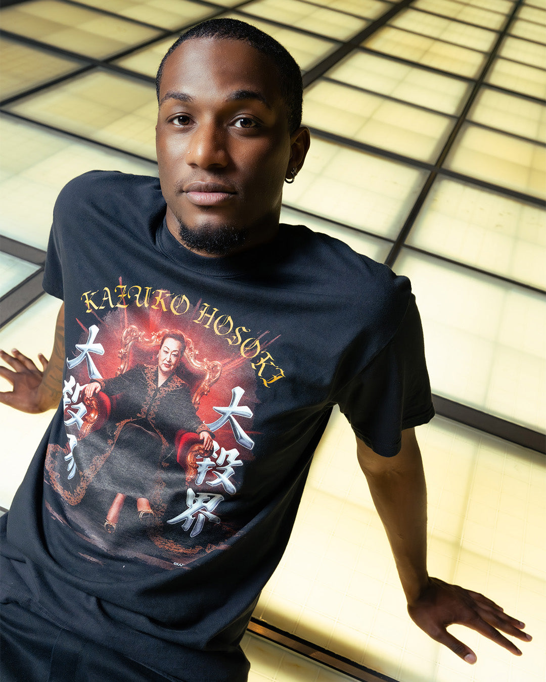 KAZUKO HOSOKI LEGENDARY RAP TEES TYPE2【KH002】