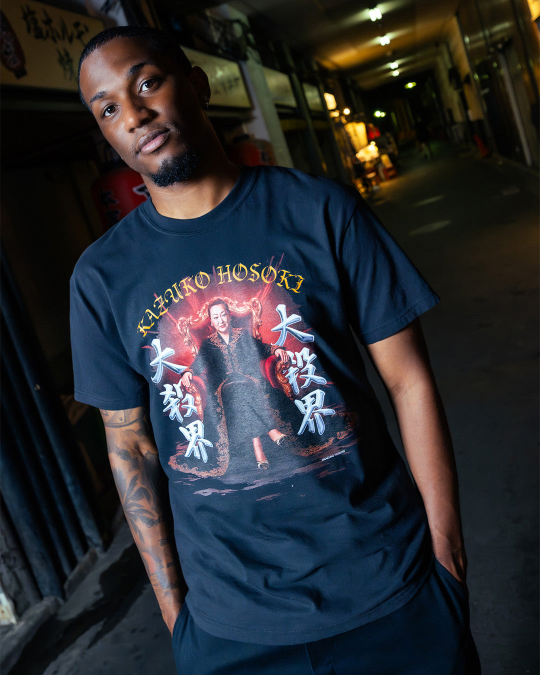 KAZUKO HOSOKI LEGENDARY RAP TEES TYPE2【KH002】