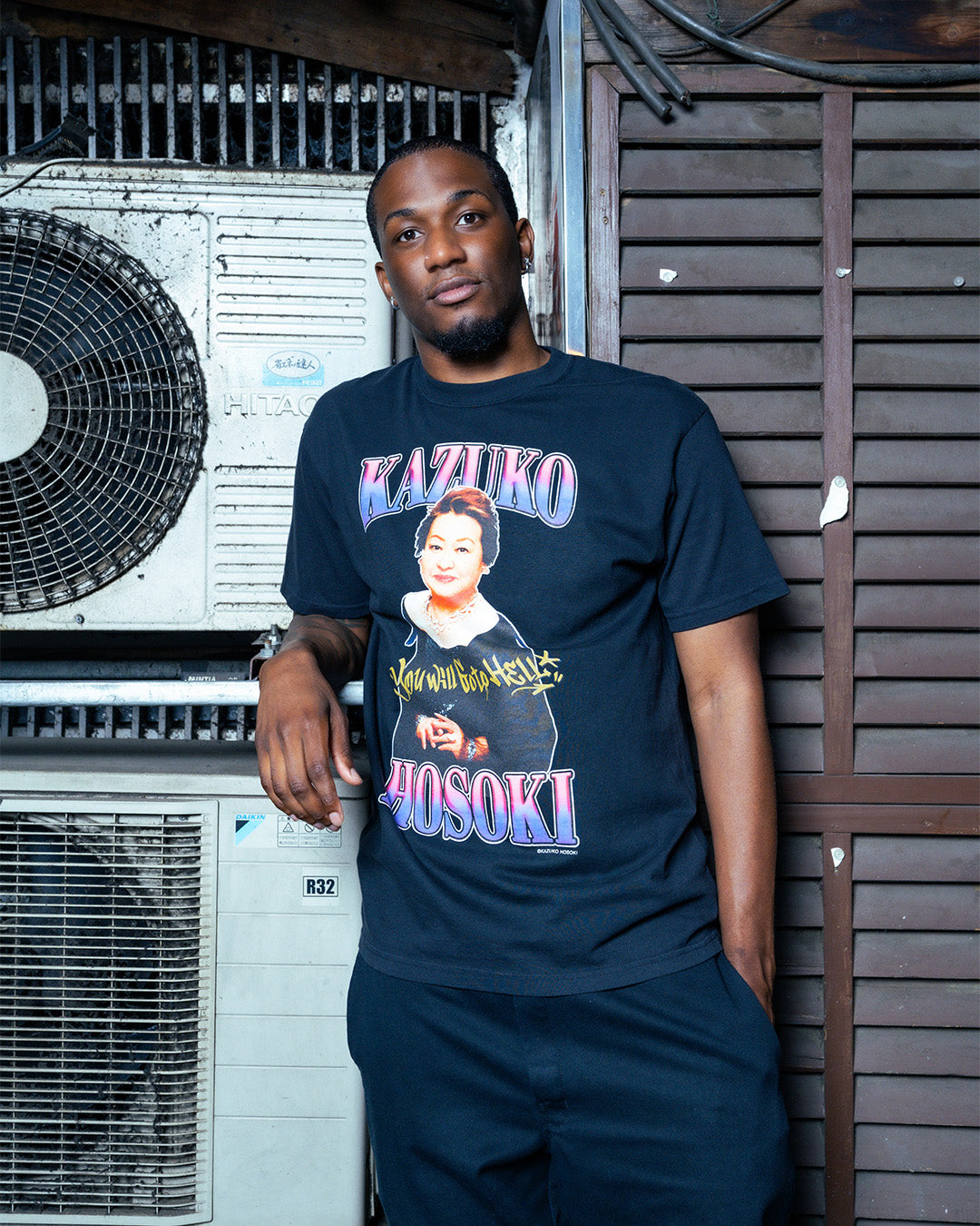 KAZUKO HOSOKI LEGENDARY RAP TEES TYPE3【KH003】