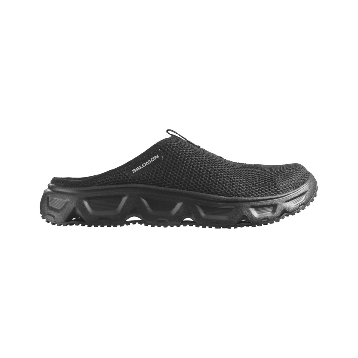 SALOMON REELAX SLIDE 6.0 BLACK/BLACK/AL Salomon Relax Slide 6.0 Black/Black/Alloy [L47112000036]