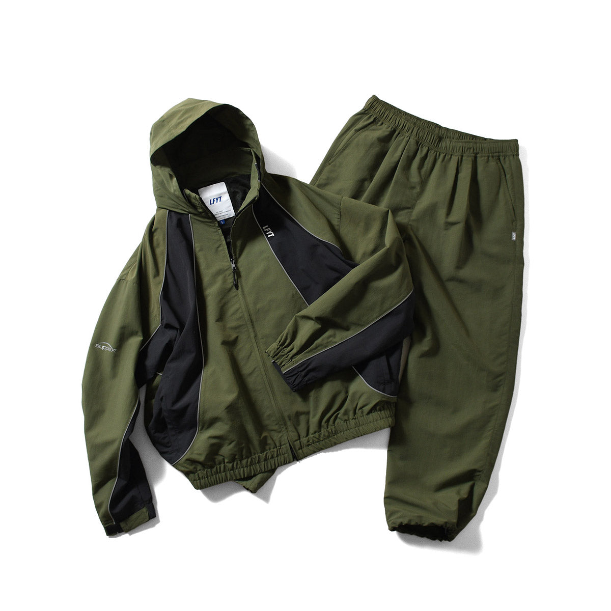 LFYT - SUPPLEX NYLON TRACK JACKET LA251001