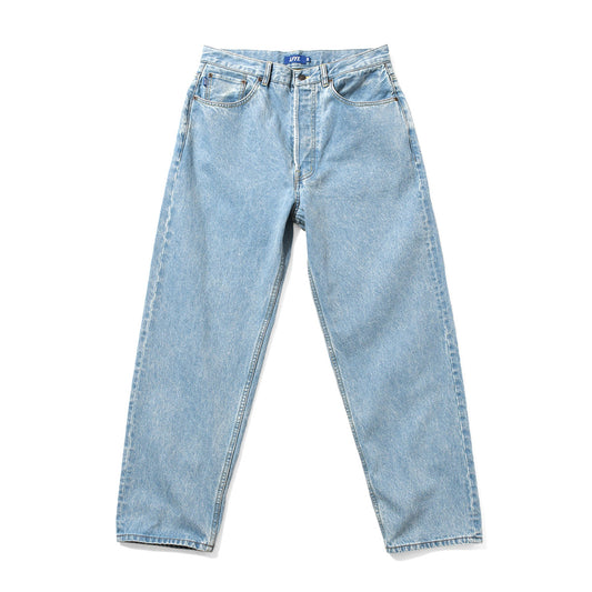LFYT - 5 POCKET WASHED DENIM PANTS BAGGIE FIT ICE WASH【LS261203】