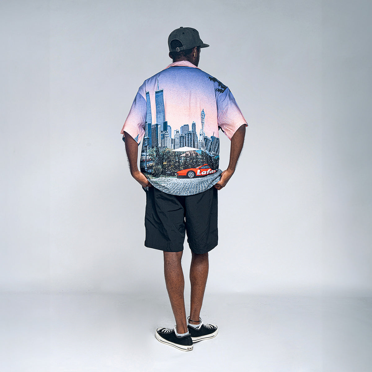 LFYT - CITYSCAPE ALLOVER PATTERN SHIRT【LS250204】