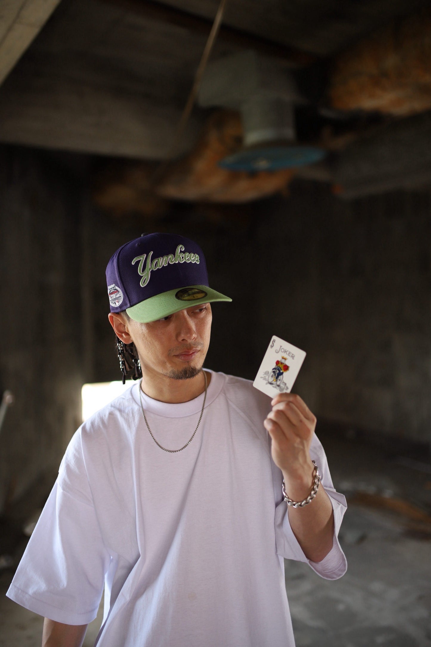 NEW ERA - NEW YORK YANKEES CO 2008 ASG 59FIFTY PURPLE MATCHA【70930088】