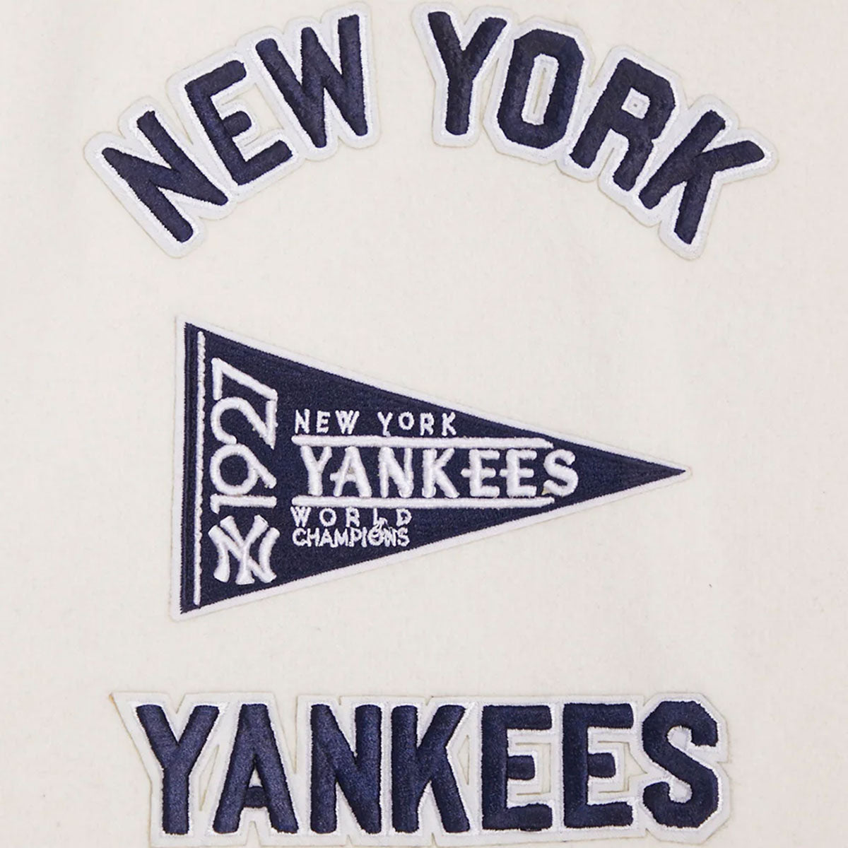 PRO STANDARD - New York Yankees RETRO CLASSIC RIB WOOL VARSITY JACKET【LNY635733】
