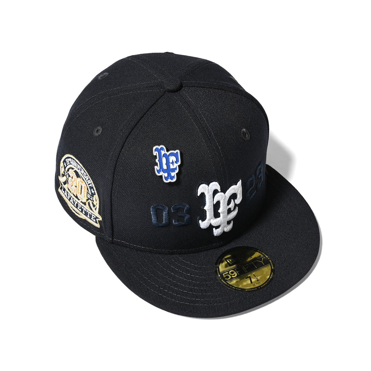 LFYT x NEW ERA LF LOGO 59FIFTY 20TH ANNIVERSARY LS231405 NAVY