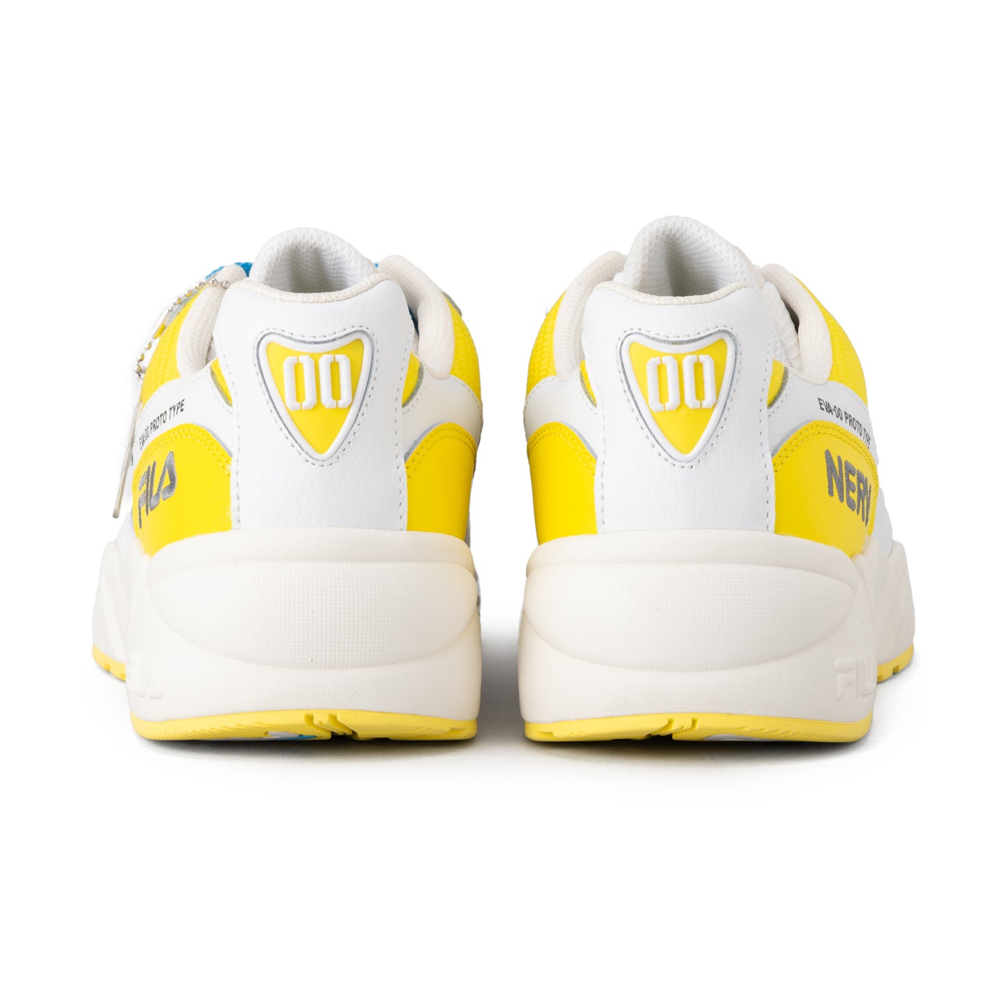 FILA - RADIO EVA "THE 30" C004 FILA VENOM EVANGELION LIMITED EVA-00"WHITE/YELLOW/GARDENIA"【MFW25081-128】