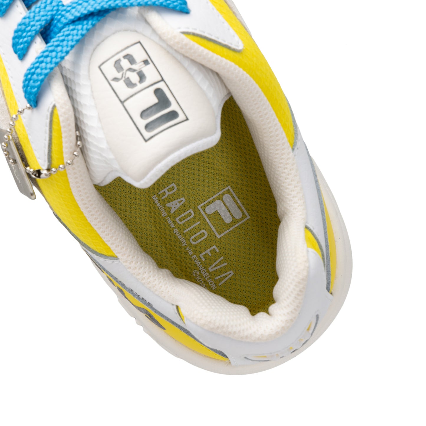 FILA - RADIO EVA "THE 30" C004 FILA VENOM EVANGELION LIMITED EVA-00"WHITE/YELLOW/GARDENIA"【MFW25081-128】