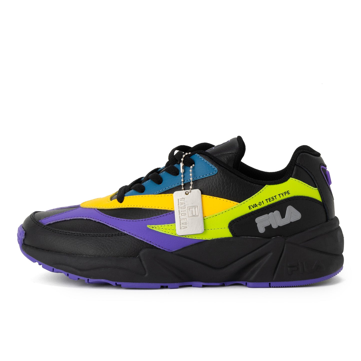 FILA - RADIO EVA "THE 30" C004 FILA VENOM EVANGELION LIMITED EVA-01 "BLACK/PURPLE/BLUE"【MFW25082-964】