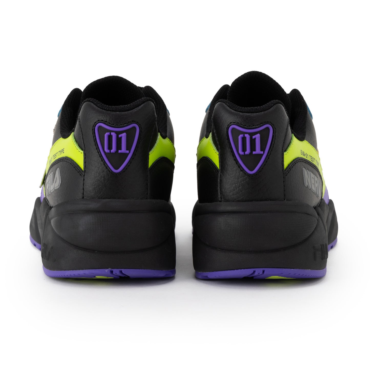 FILA - RADIO EVA "THE 30" C004 FILA VENOM EVANGELION LIMITED EVA-01 "BLACK/PURPLE/BLUE"【MFW25082-964】