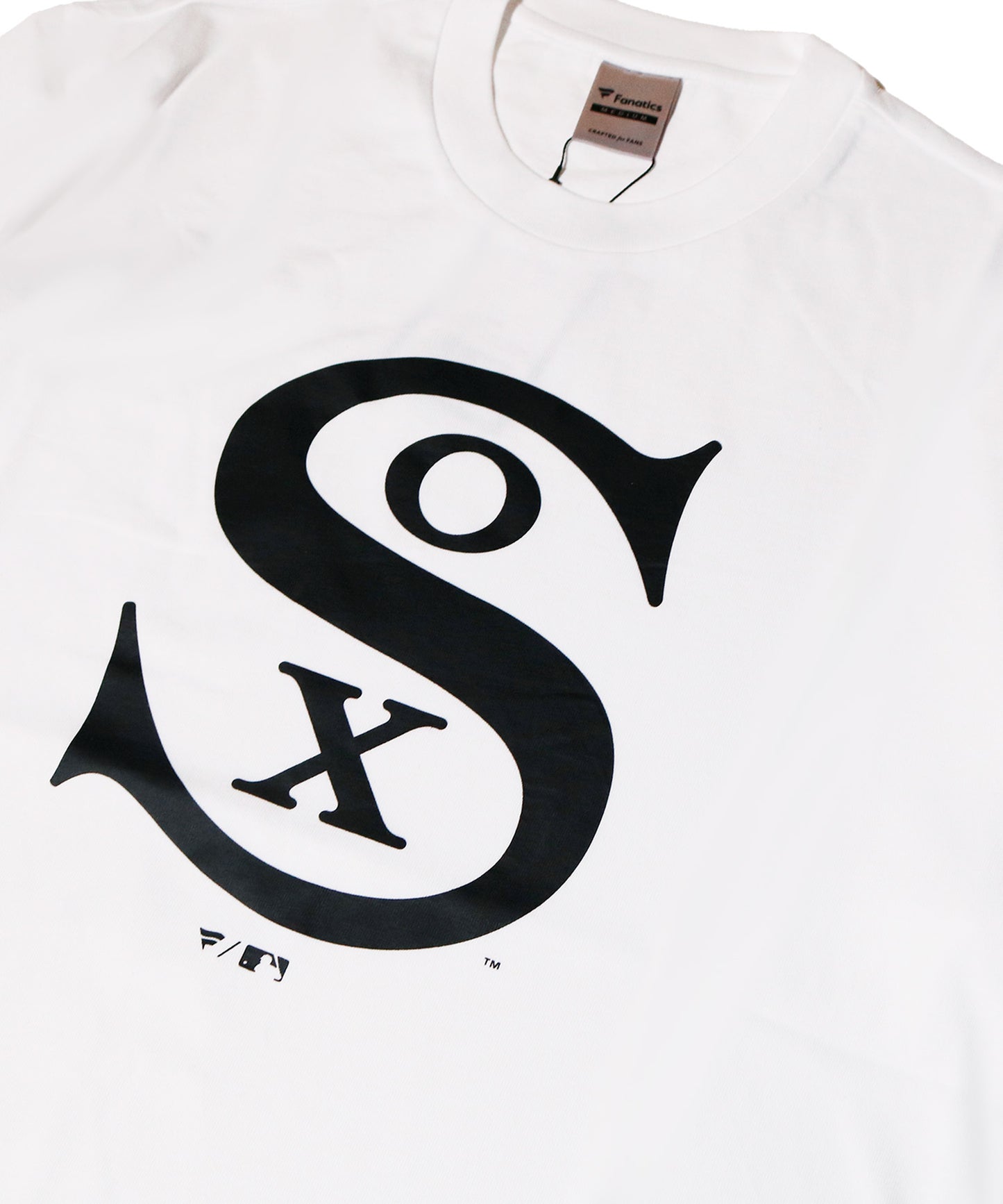 Fanatics - COOPERSTOWN DOUBLE LOGO S/S TEE WHITE SOX WHITE【ML0126SS0007】