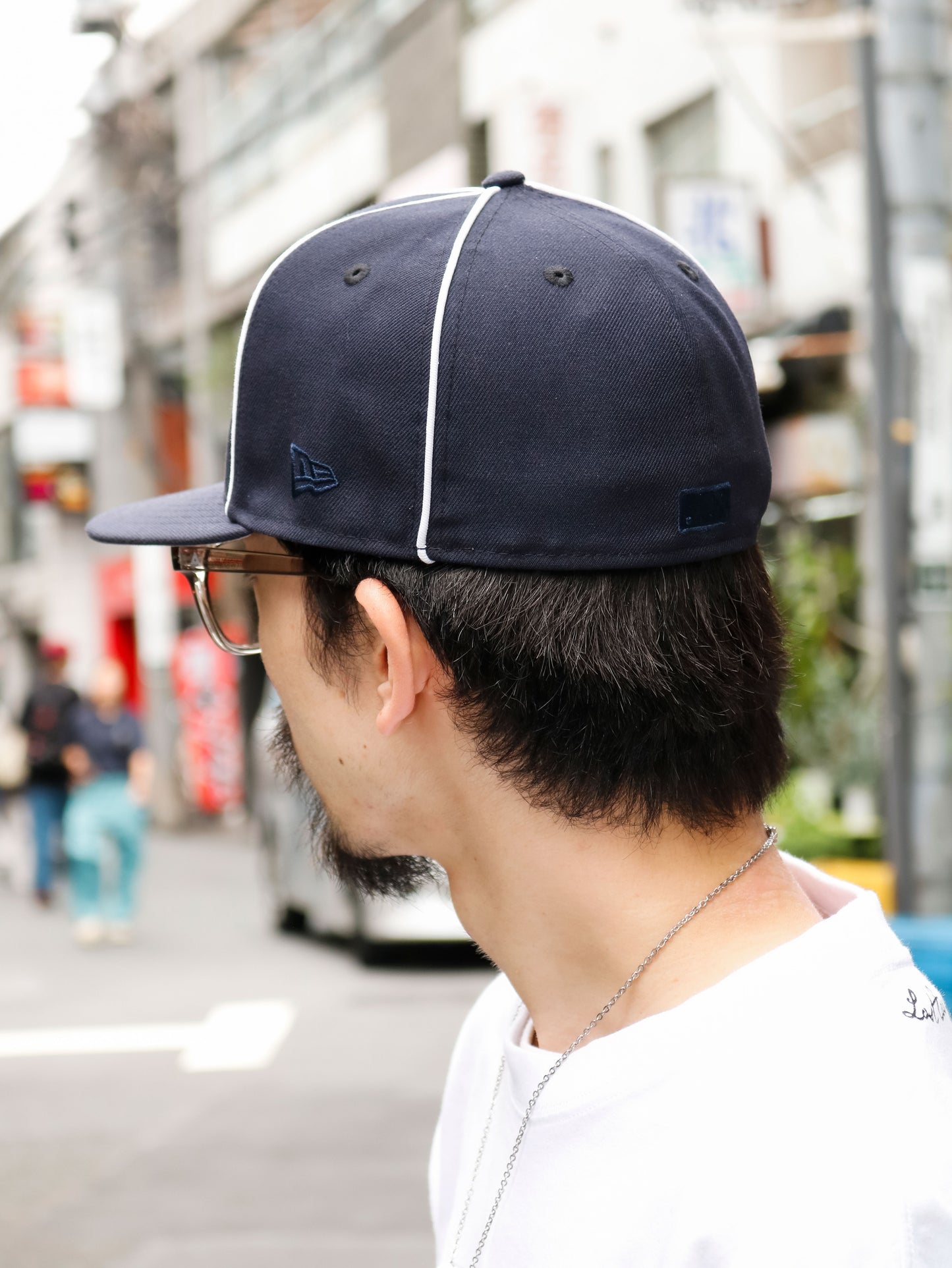 NEW ERA - NEW YORK YANKEES CO PIPING 59FIFTY NAVY【71037329】