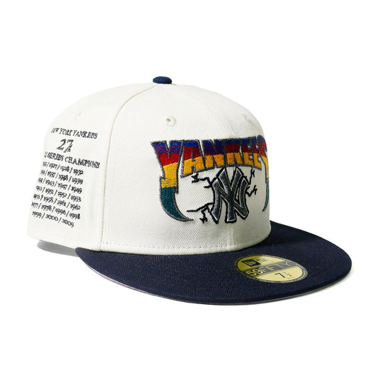 NEW ERA - New York Yankees CO 59Fifty 27x World Series Chrome/Navy