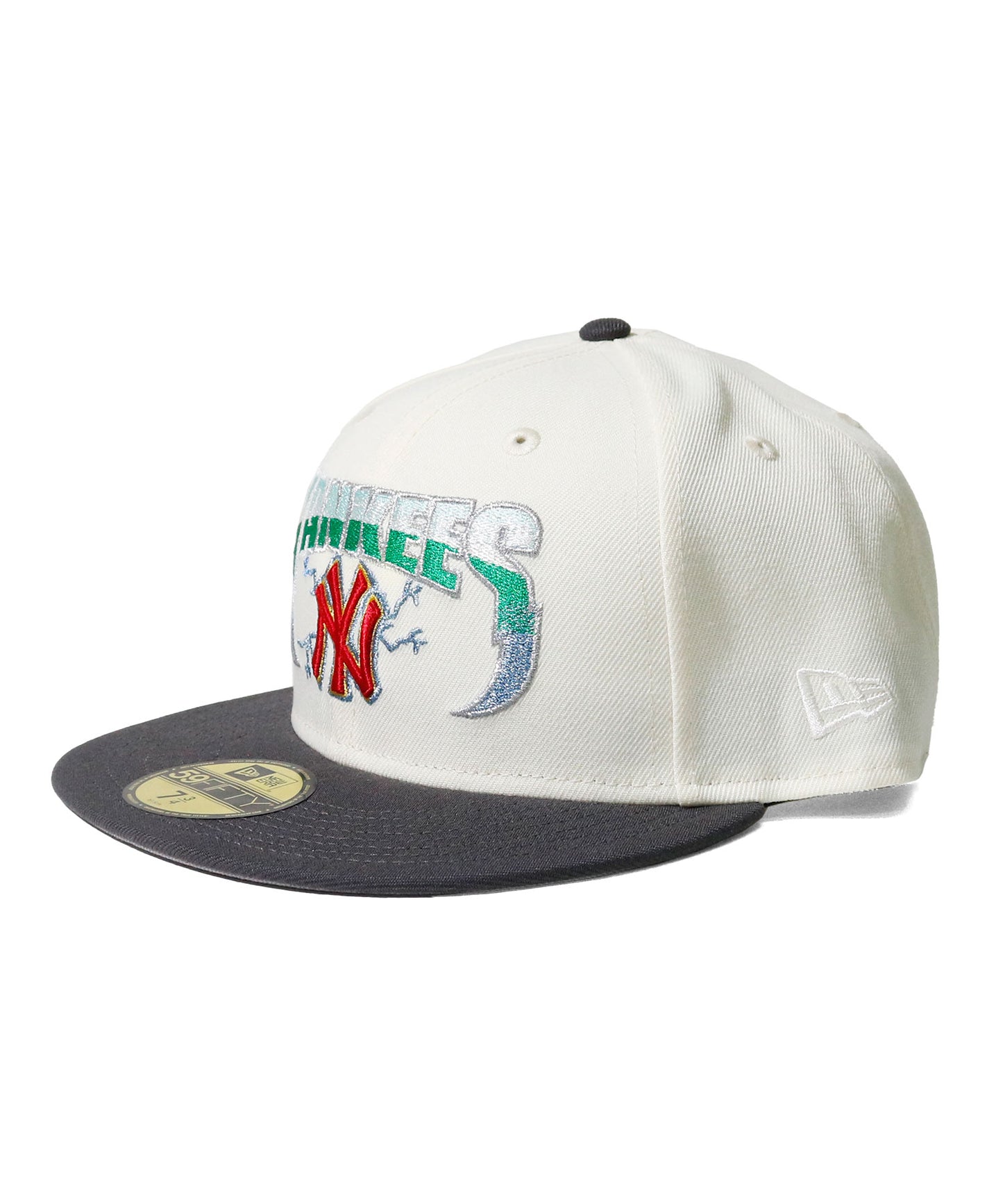 NEW ERA - New York Yankees CO 59Fifty 27x World Series Chrome/Gray
