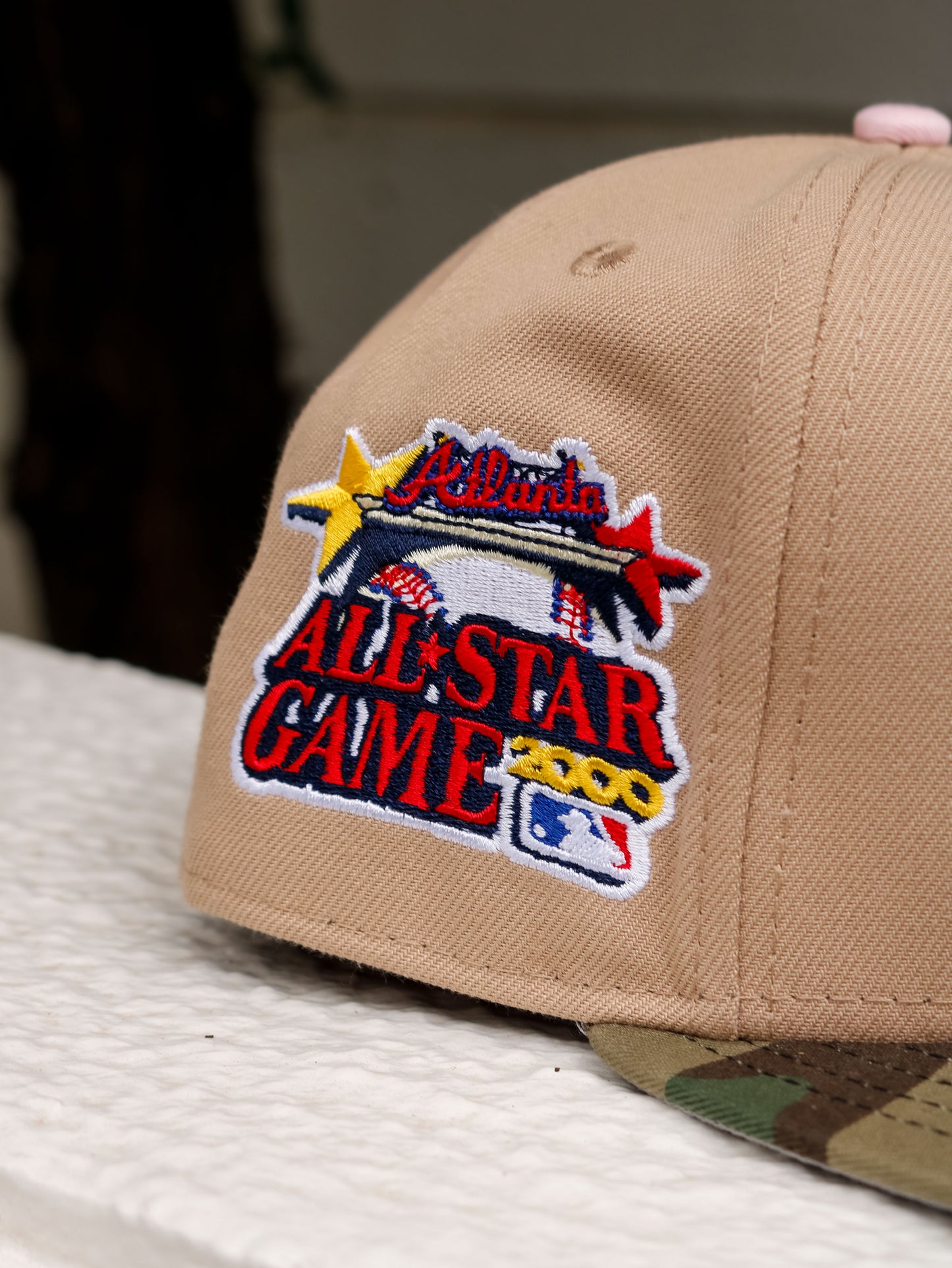 TY MATHIS NEW ERA - Atlanta Braves 59FIFTY All Star Game 2000 Beige/Woodland Camo