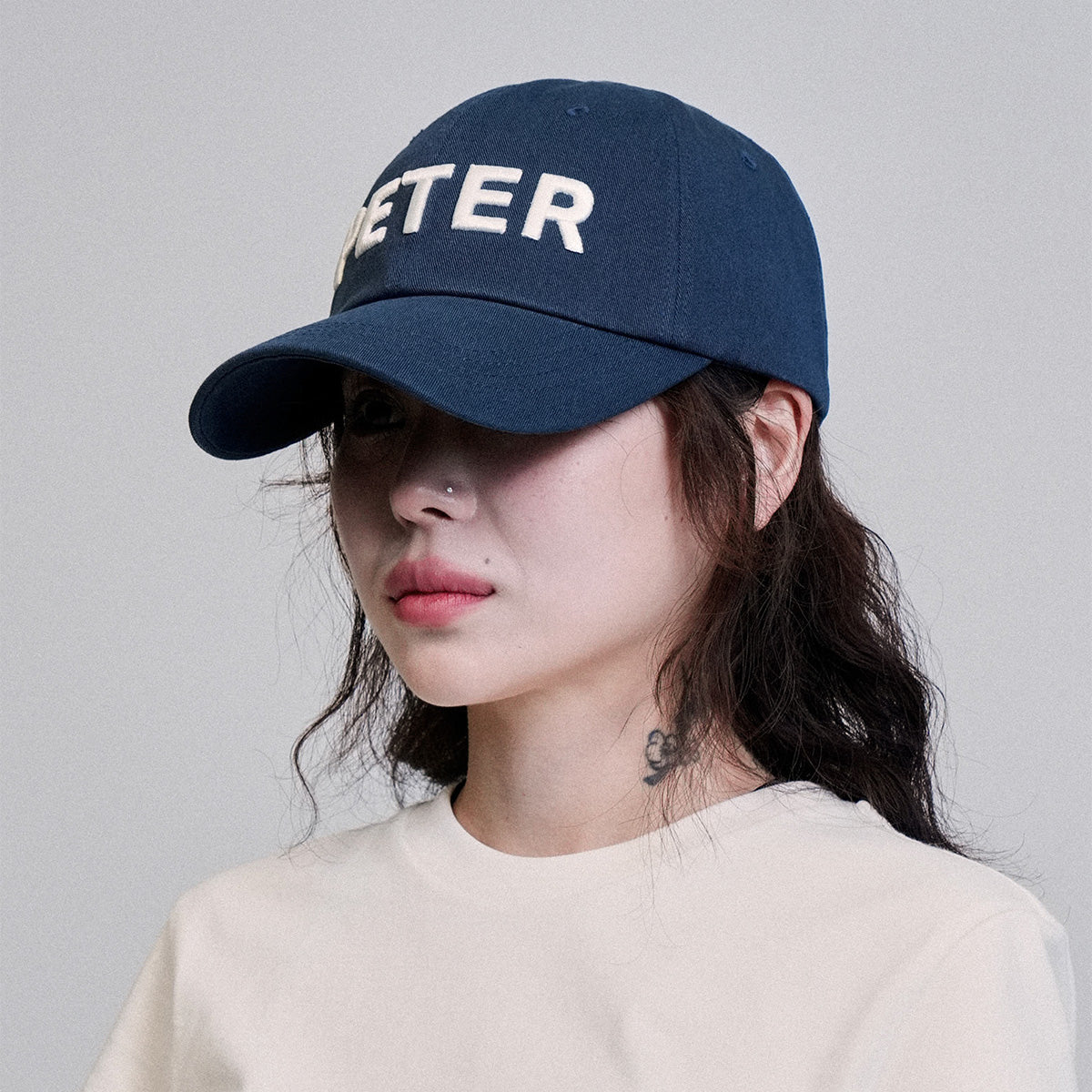 MY NAME IS PETER - PETER BALL CAP NAVY