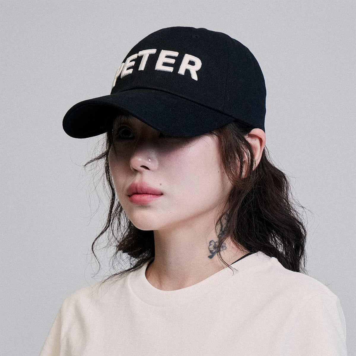 MY NAME IS PETER - PETER BALL CAP BLACK