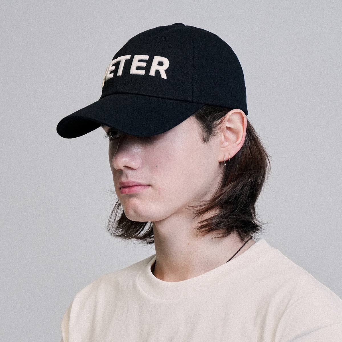 MY NAME IS PETER - PETER BALL CAP BLACK