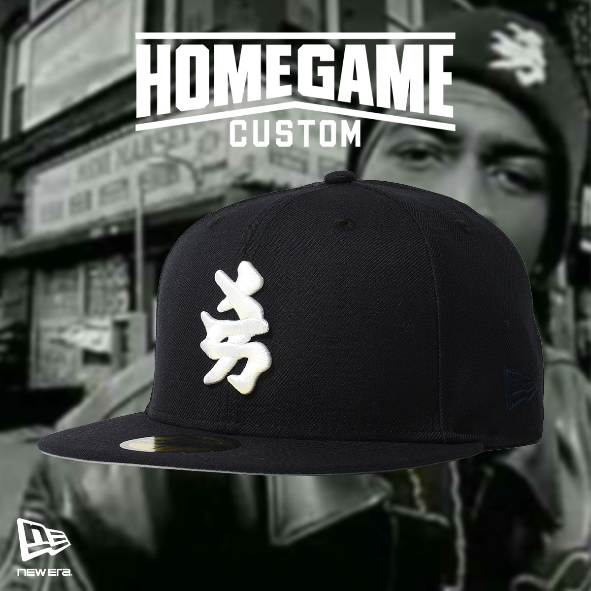 NEW ERA - NEW YORK YANKEES CO KANJI 59FIFTY NAVY 【71092291】