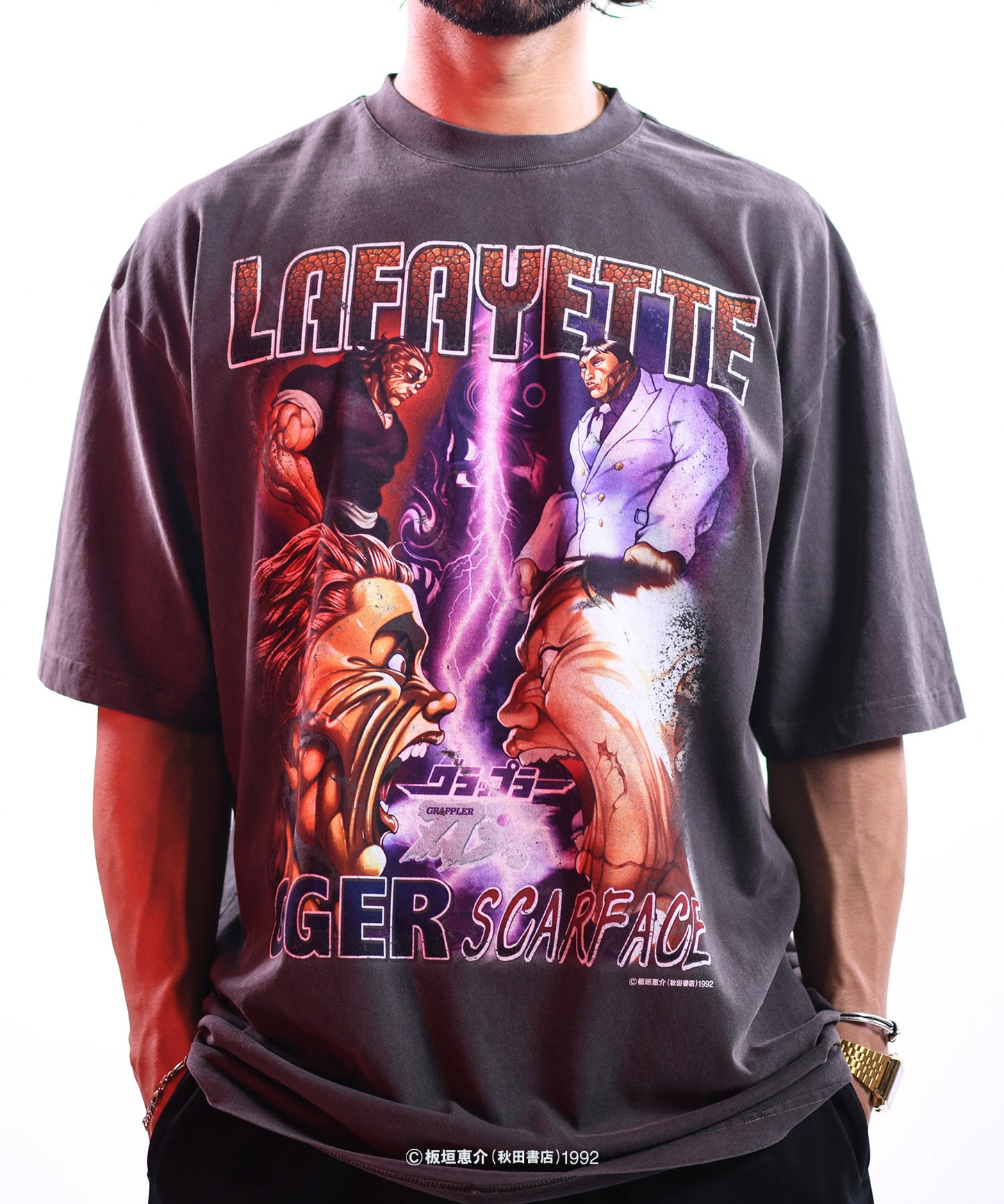 LFYT × GRAPPLER BAKI エルエフワイティー × グラップラー刃牙 VS TEE 半袖Tシャツ LE230155