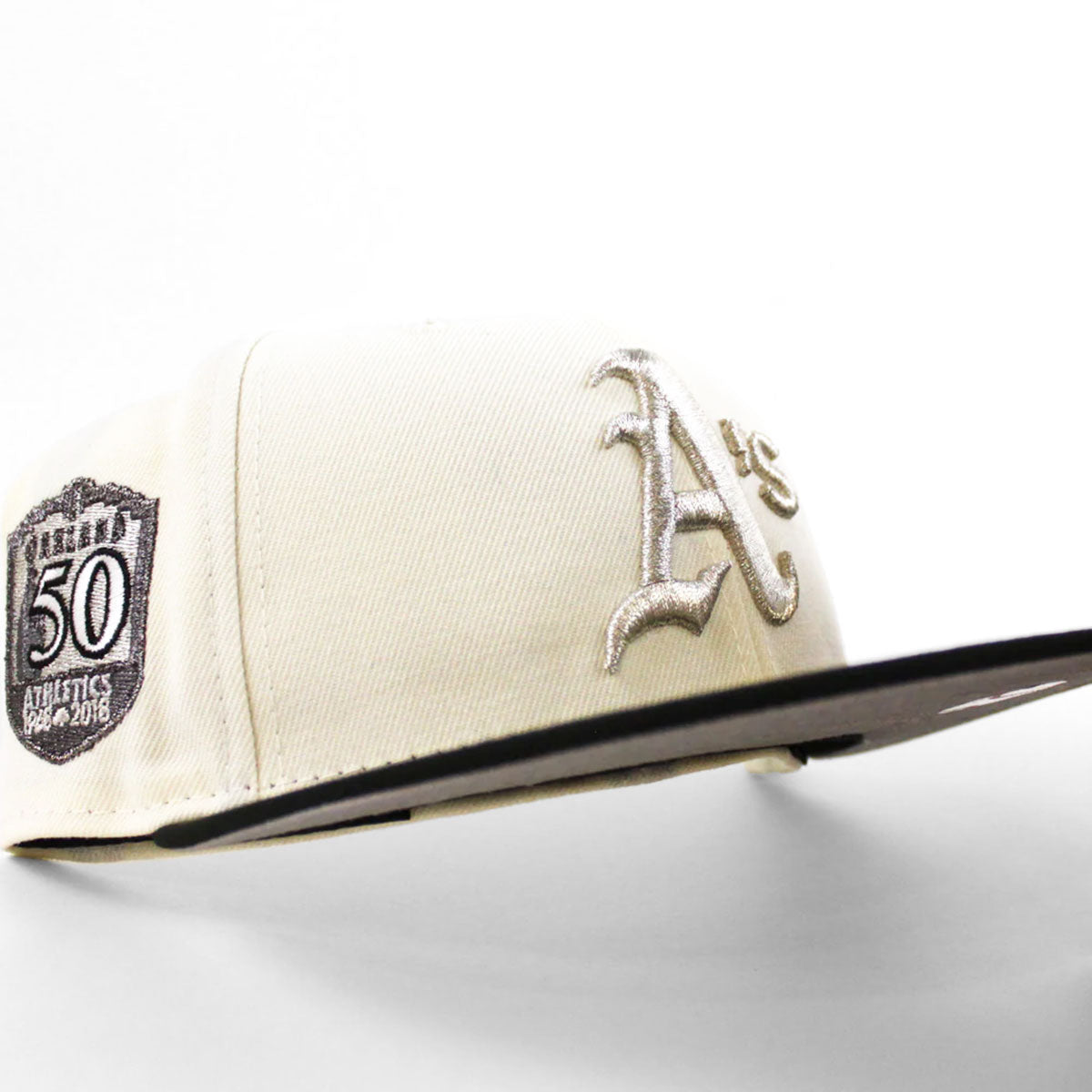 NEW ERA Oakland Athletics - 59FIFTY 50TH ANV CHROME/BLACK