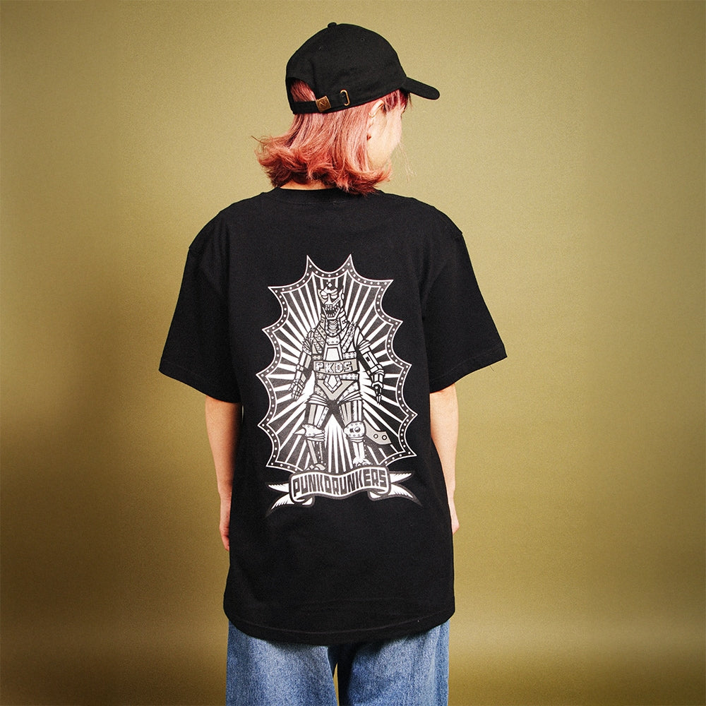 PUNK DRUNKERS × GODZILLA - ［PDSxGODZILLA］メカゴジラTEE'2025 BLACK【PDS-25216A】