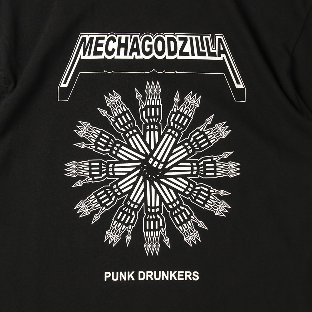 PUNK DRUNKERS × GODZILLA - ［PDSxGODZILLA］メカゴジラTEE'2025 BLACK【PDS-25216A】