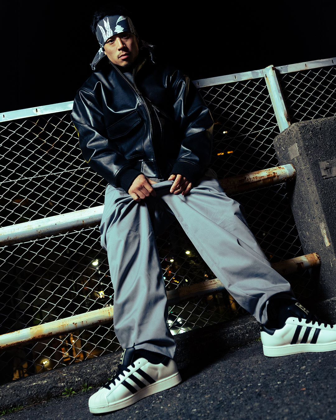 モノトーンストリートコーデC-boy Style【No.272】adidas adidas SUPERSTAR Ⅱより、HOMEGAME Exclusive Modelが登場