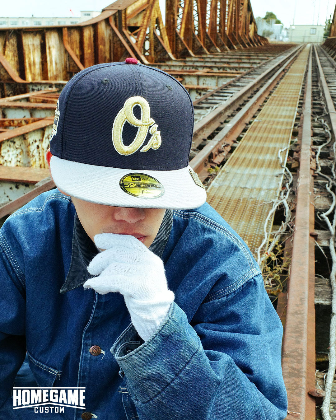 【2/28 20時発売】NEW ERA - Baltimore Orioles 20th Anniversary 59FIFTY NAVY/GRAY【71021923】